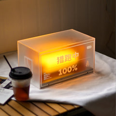 Illuminate Your Space with Customized 3D Glow letter acrylic light box