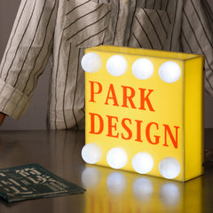 Elevate Your Ambiance with Charming Retro small Illumination light box