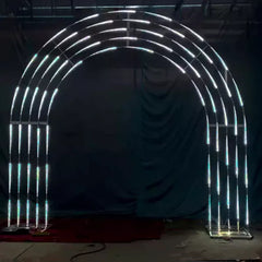 Metal Neon Meteor Arch Backdrop