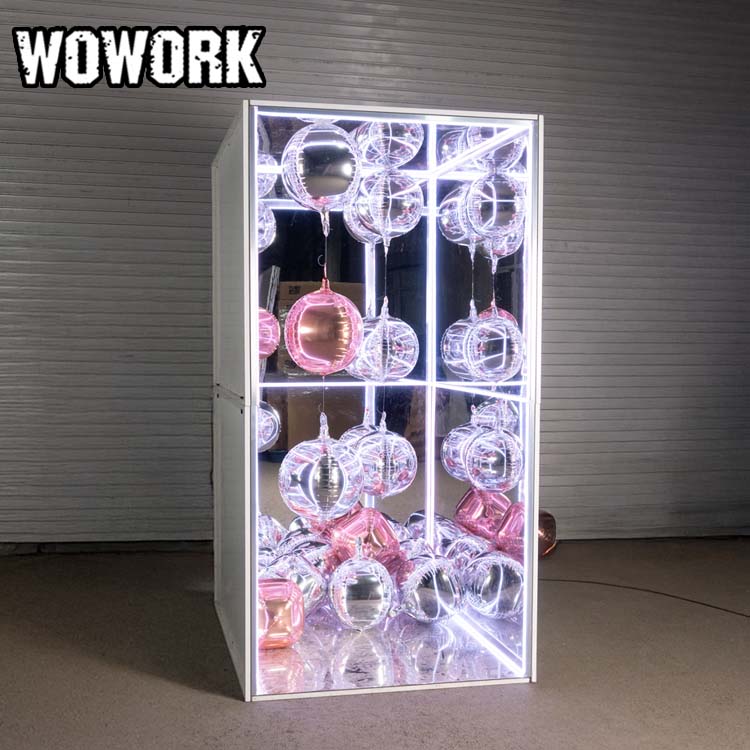 Led Mirror Photo Booth Box