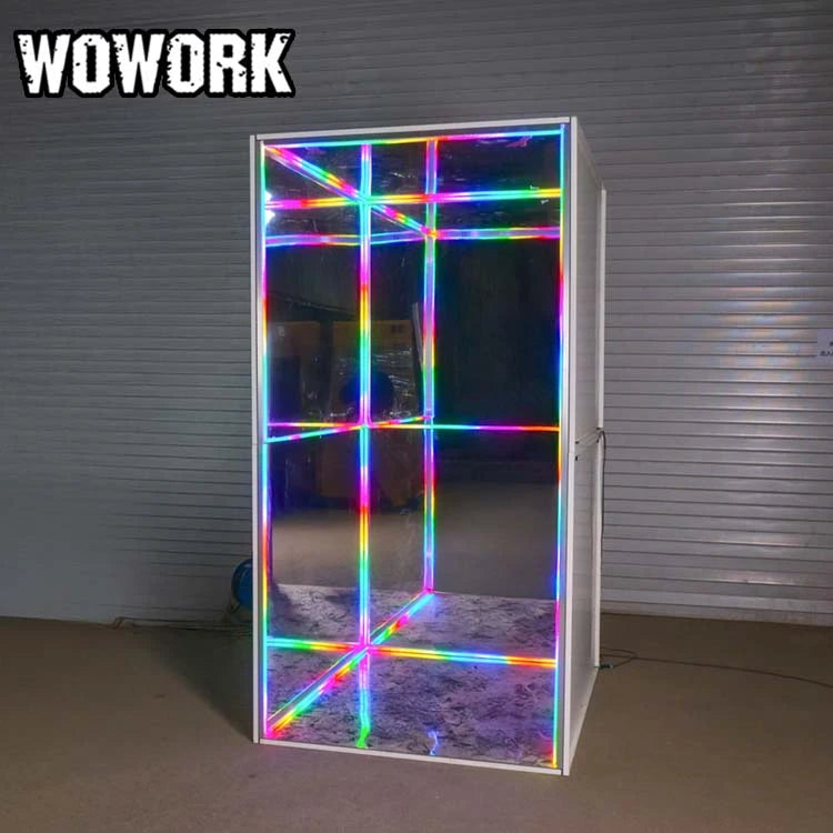 Led Mirror Photo Booth Box